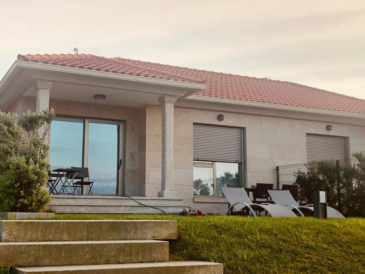 Casa Con Jardin Al Lado De Playa Hio Villa Vilanova  Eksteriør billede
